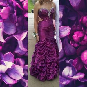 Jeweled formal gown